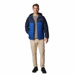 Casaca-Para-Hombre-Sintetica-Con-Capucha-Powder-Lite™-II-Azul-Columbia