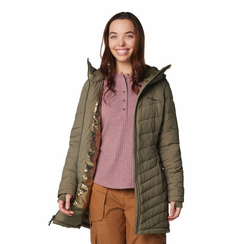 Casaca-Para-Mujer-Sintetica-Mid-Joy-Peak™-II-Verde-Columbia