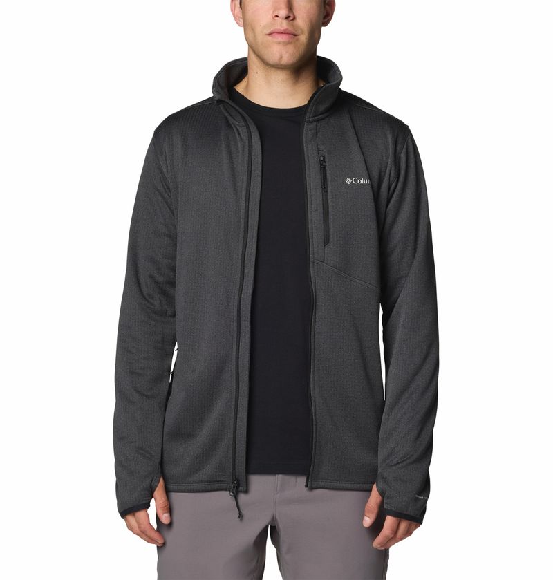 Casaca-Para-Hombre-Fleece-Cierre-Completo-Park-View™-Ploma-Columbia