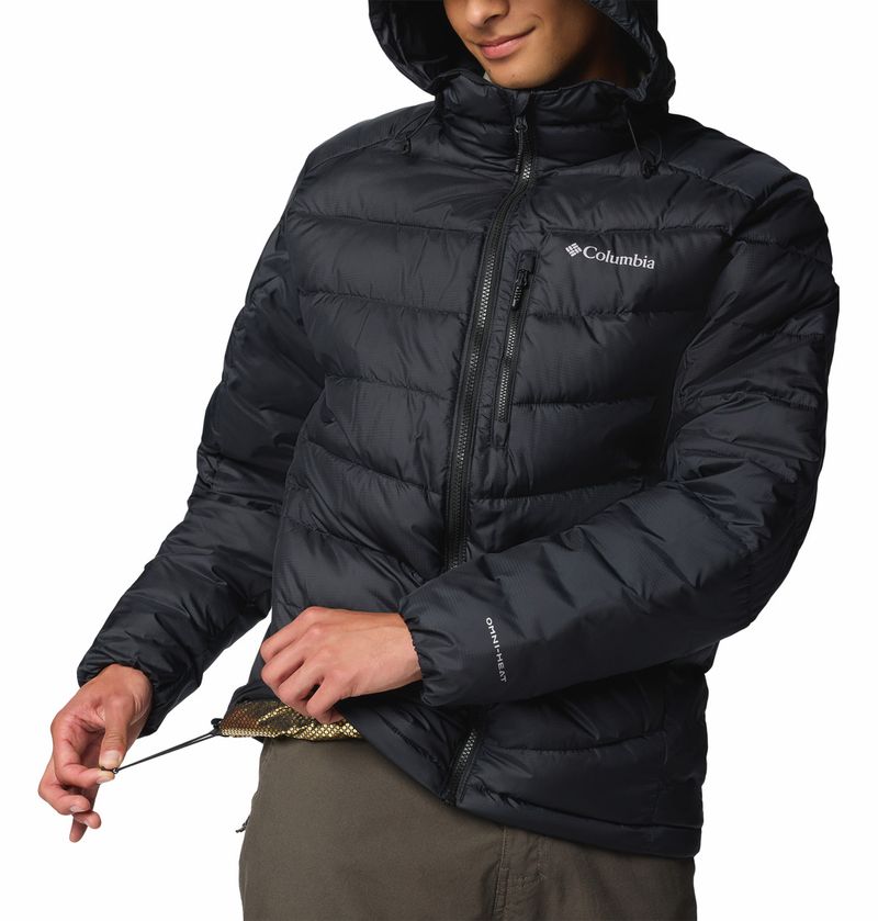 Casaca-Para-Hombre-Sintetica-Con-Capucha-Labyrinth-Loop™-II-Negra-Columbia