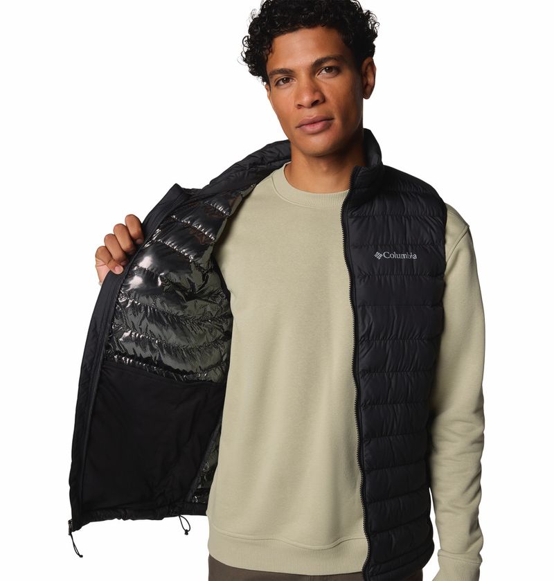 Chaleco-Para-Hombre-Sintetico-Powder-Lite™-II-Negro-Columbia