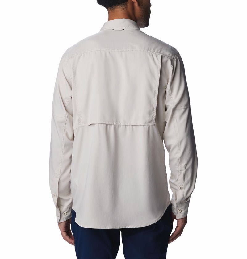Camisa-Para-Hombre-Manga-Larga-Silver-Ridge™-Utility-Lite-Beige-Columbia
