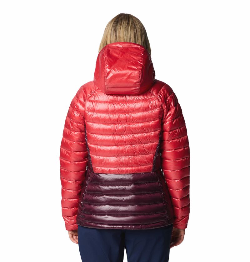 Casaca-Para-Mujer-Sintetica-Con-Capucha-Labyrinth-Loop™-II-Roja-Columbia