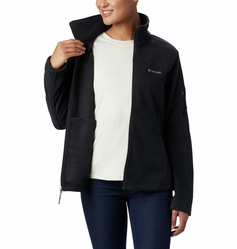 Polar-Para-Mujer-Cierre-Completo-Fast-Trek™-II-Negro-Columbia