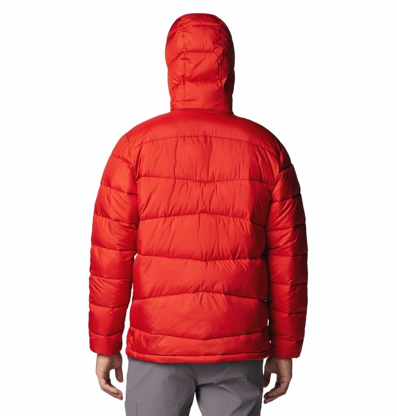 Casaca-Para-Hombre-Sintetica-Con-Capucha-Fivemile-Butte™-II-Roja-Columbia