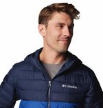 Casaca-Para-Hombre-Sintetica-Con-Capucha-Powder-Lite™-II-Azul-Columbia