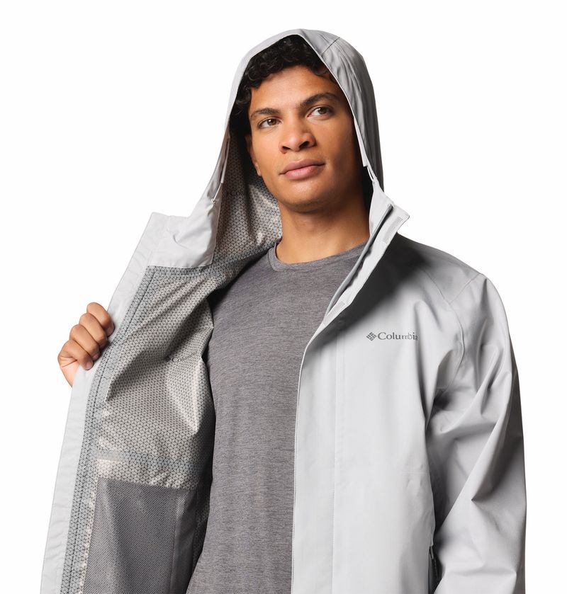 Casaca-Para-Hombre-Impermeable-Earth-Explorer™-II-Gris-Columbia