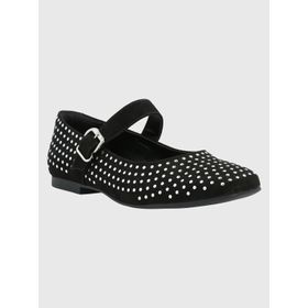 Zapato Para Mujer Cuero Abigail Negro Hush Puppies