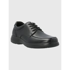 Zapato Para Hombre Cuero Adrian Negro Hush Puppies