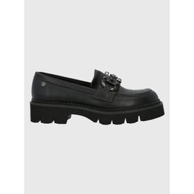 MOCASÍN PARA MUJER CUERO SALONE NEGRO HUSH PUPPIES