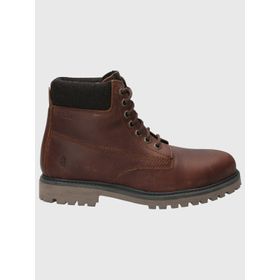 Botín Para Hombre Cuero Negam Morado Hush Puppies