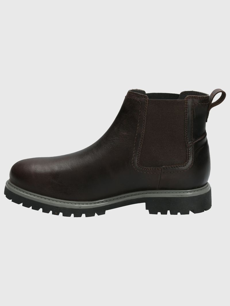 Botin-Para-Hombre-Cuero-Morgan-Marron-Oscuro-Hush-Puppies