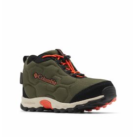 BOTÍN PARA NIÑO IMPERMEABLE FIRECAMP™ MID 2 VERDES COLUMBIA
