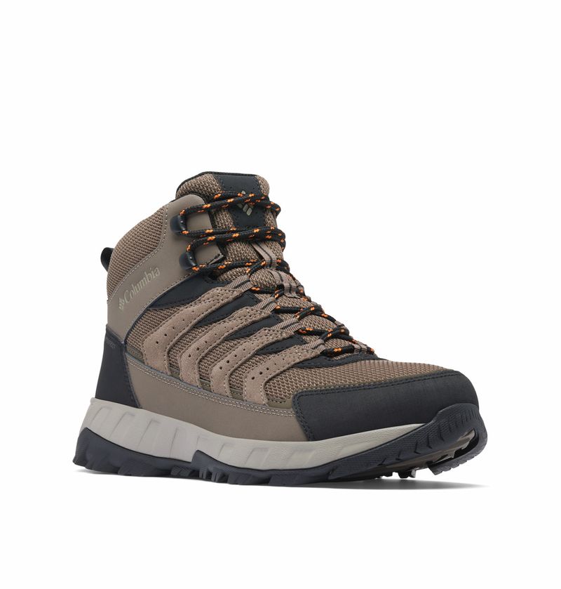 Botines-Para-Hombre-Impermeable-Strata-Trail™-Marrones-Columbia