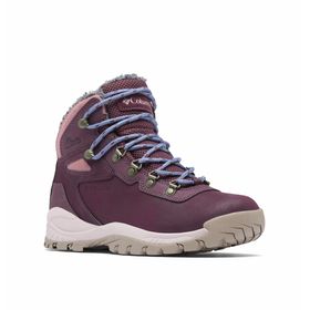 BOTÍN PARA MUJER IMPERMEABLE NEWTON RIDGE™ PLUS II OMNI-HEAT™ GUINDA COLUMBIA
