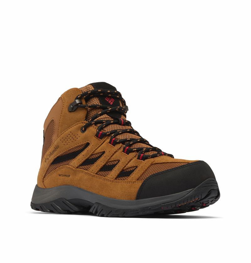 Botines-Para-Hombre-Impermeable-Crestwood™-Marrones-Columbia