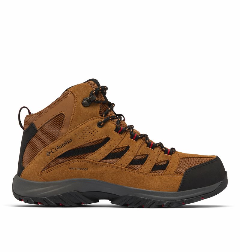 Botines-Para-Hombre-Impermeable-Crestwood™-Marrones-Columbia