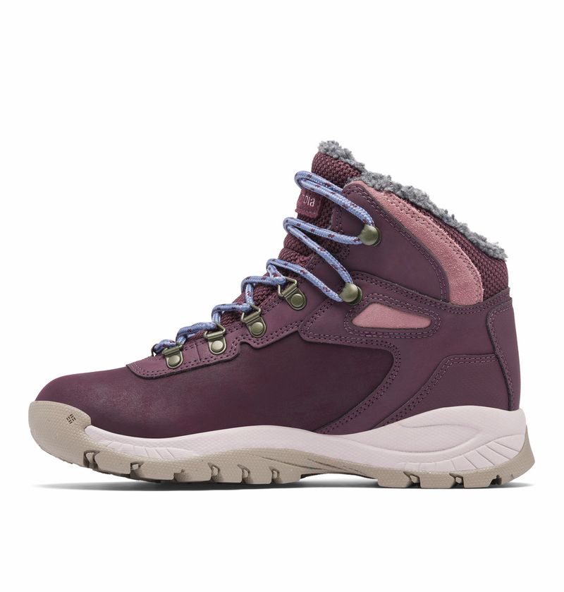 Botines-Para-Mujer-Impermeable-Newton-Ridge™-Plus-II-Omni-Heat™-Guinda-Columbia