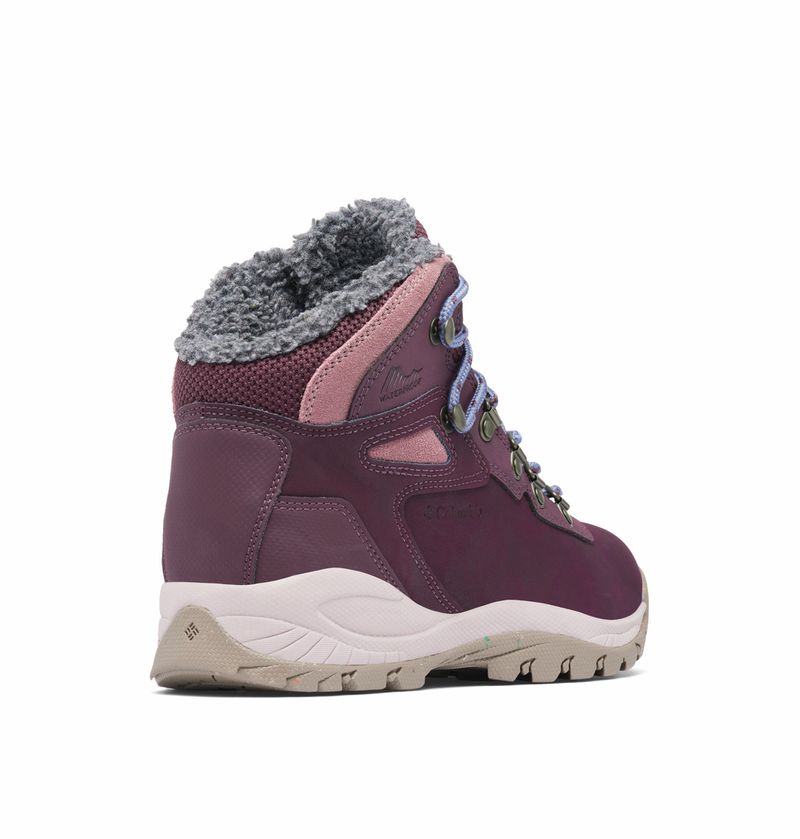 Botines-Para-Mujer-Impermeable-Newton-Ridge™-Plus-II-Omni-Heat™-Guinda-Columbia