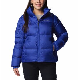 CASACA PARA MUJER SINTÉTICA CIERRE COMPLETO PUFFECT™ II MORADA COLUMBIA