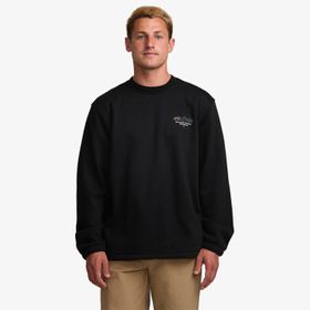 Polerón Para Hombre Compass Crew Negro Billabong