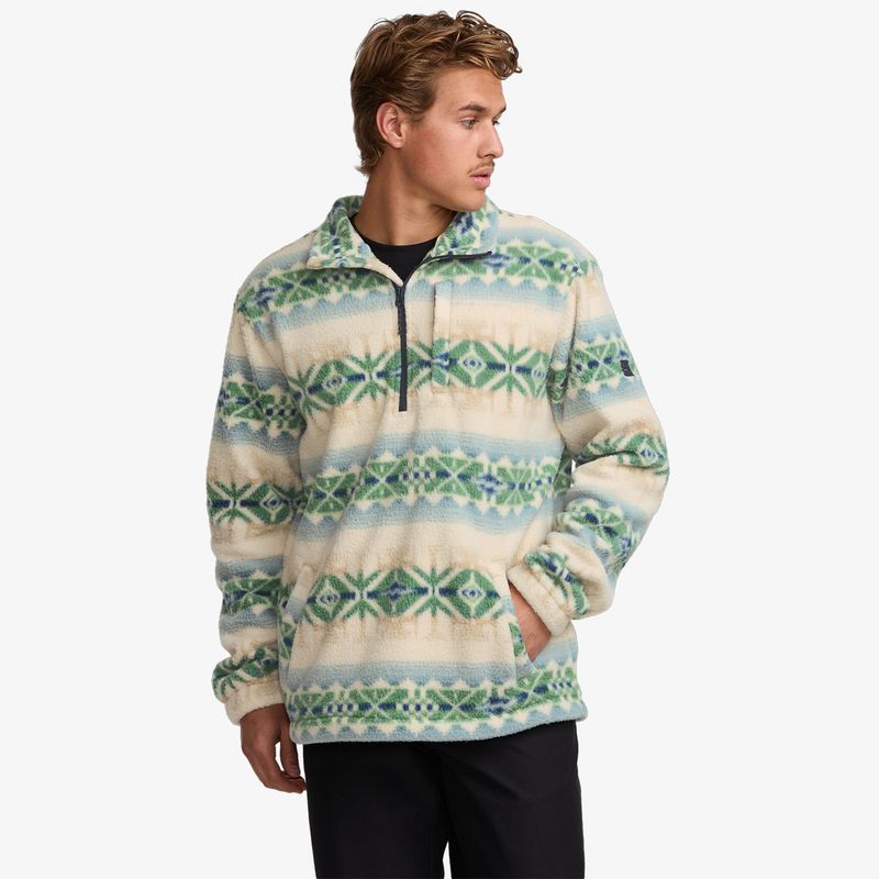 Poleron-Para-Hombre-Boundary-Mock-Beige-Billabong
