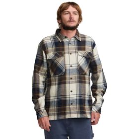 Camisa Para Hombre Manga Larga Bad Dog Flannel Gris Billabong