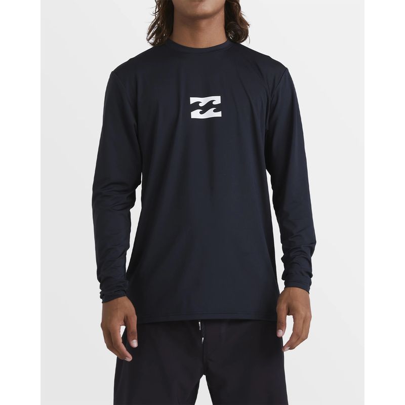 Lycra-Para-Hombre-Manga-Larga-All-Day-Wave-LF-Negro-Billabong