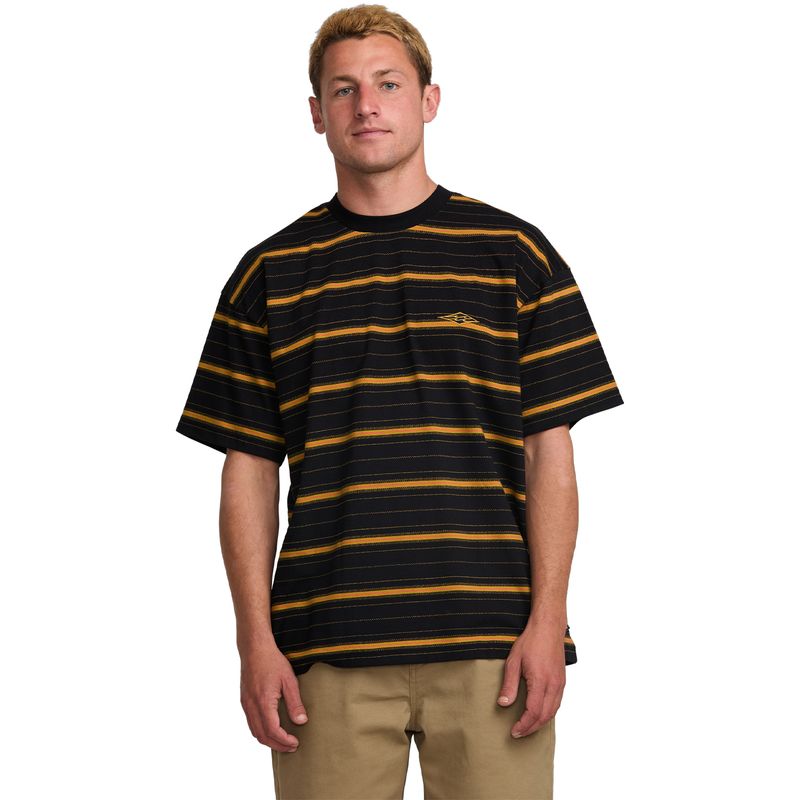 Polo-Para-Hombre-Baxter-Negro-Billabong
