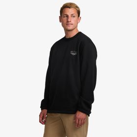 Polerón Para Hombre Compass Crew Negro Billabong