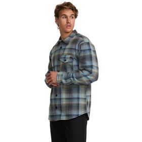 Camisa Para Hombre Manga Larga Furnace Flannel Negro Billabong
