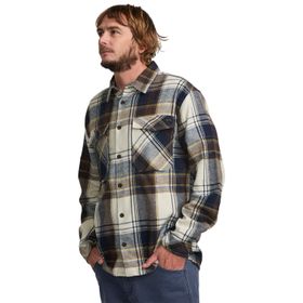 Camisa Para Hombre Manga Larga Bad Dog Flannel Gris Billabong