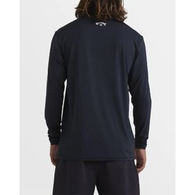 Lycra Para Hombre Manga Larga All Day Wave LF Negro Billabong