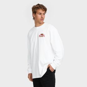 Polo Para Hombre Manga Larga Double Spread OG Blanco Billabong