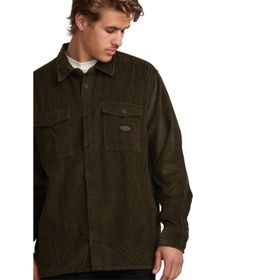 Camisa Para Hombre Manga Larga Bong Days Marrón Billabong