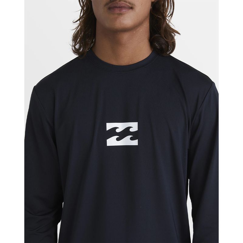 Lycra-Para-Hombre-Manga-Larga-All-Day-Wave-LF-Negro-Billabong