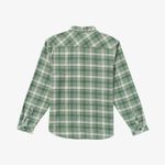 Camisa-Para-Hombre-Manga-Larga-Coastline-Flannel-Verde-Billabong