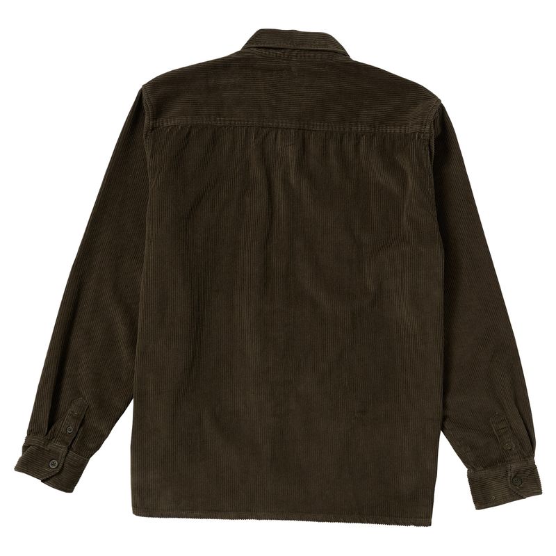 Camisa-Para-Hombre-Manga-Larga-Bong-Days-Marron-Billabong