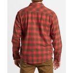 Camisa-Manga-Larga-Para-Hombre-Coastline-Flannel-Rojo-Billabong