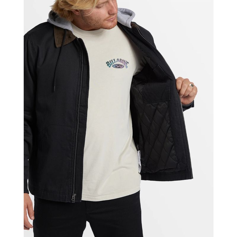 Casaca-Para-Hombre-Barlow-Jacket-Negro-Billabong