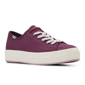 Zapatilla Para Mujer Canvas Triple Kick Canvas Morado Keds
