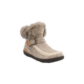 BOTÍN PARA MUJER CUERO PEPA GRIS ROCKFORD