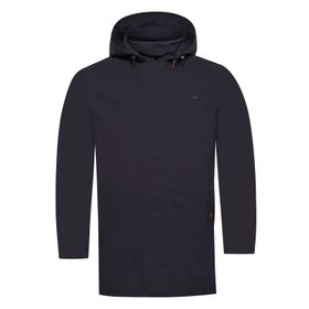 Casaca Impermeable Para Hombre Poliéster Reciclado Raincoat Azul Rockford