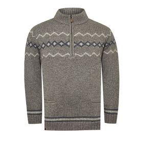 Chompa Para Hombre Lana Warm Gris Rockford