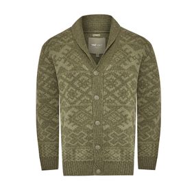 Chompa Para Hombre Lana Edimburgo Verde Rockford