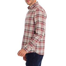 Camisa Manga Larga Para Hombre Algodón Orgánico Flannel Multicolor Rockford