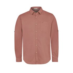 Camisa Manga Larga Para Hombre Algodón Orgánico Galiton Rosado Rockford