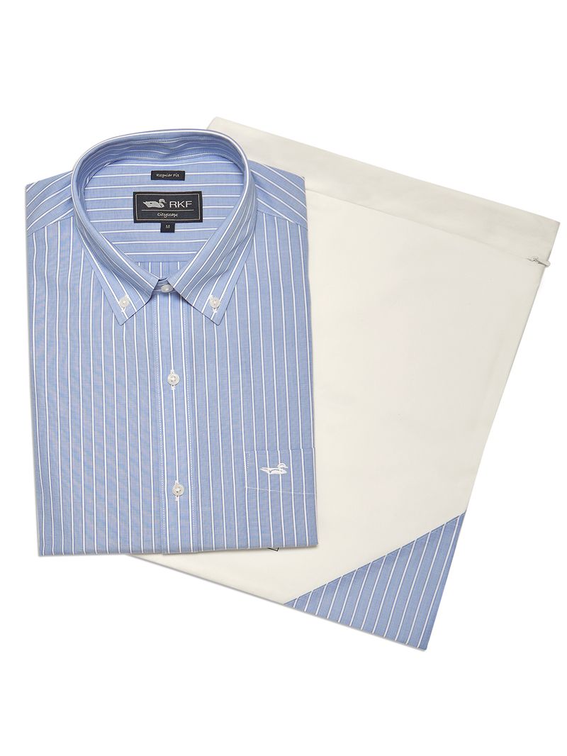 Camisa-Manga-Larga-Para-Hombre-Algodon-Wf-Pb-Celeste-Rockford