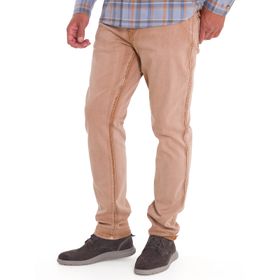 Jeans Para Hombre Algodón Baycolor Café Rockford