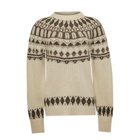 CHOMPA PARA MUJER NYLON/LANA FOGGIA BLANCO ROCKFORD